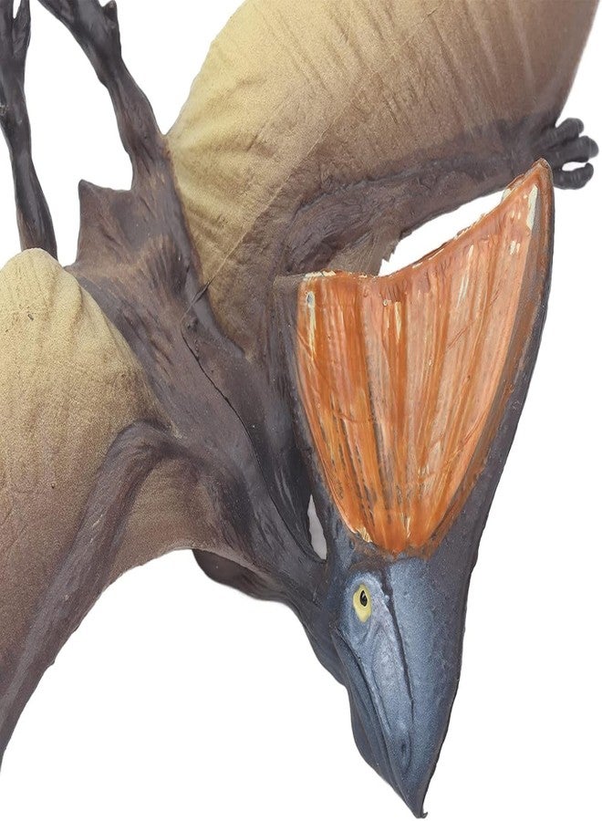 FUNFOB Dinosaur Toy Figure Pterosaur Dinosaur Toys for Kids & Adults PVC Multicolour | Flying Flat Dino - Image 5